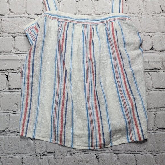 Gap 100% Cotton Vertical Stripe Sleeveless Top Size S - Picture 3 of 12